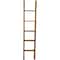 Ekena Millwork 15"W x 72"H x 3 1/2"D Vintage Farmhouse 5 Rung Ladder, Barnwood Decor Collection, Weathered Brown DECR015X072X04LDRBR - alternate 5